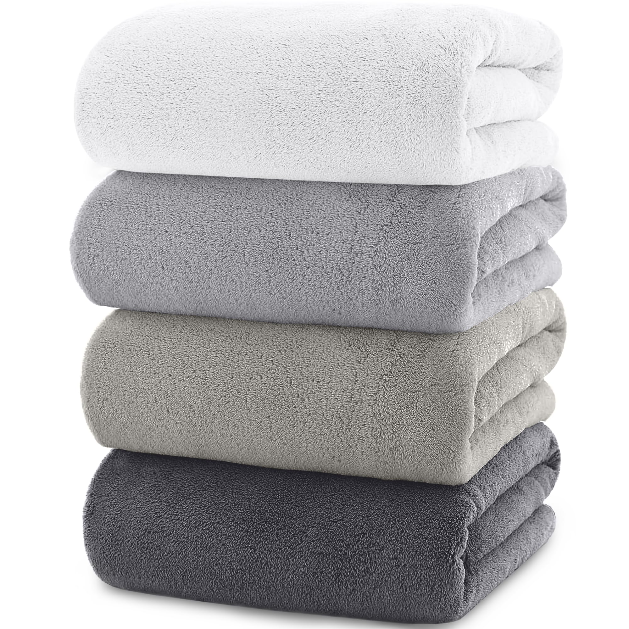 バスタオルセット ホワイト グレー ダークグレー バスタオルセット ホワイト グレー ダークグレー